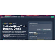 Truth or Dare AI – Interactive Party & Conversation Game